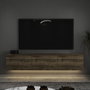 Hanah Home Soporte para TV Neon - Walnut